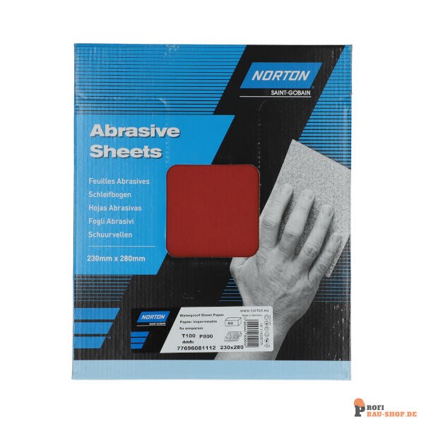 nortonschleifmittel/NORTON_schleifmittel_77696081112 Norton T100 Standard SheetsP800 230x28_141966